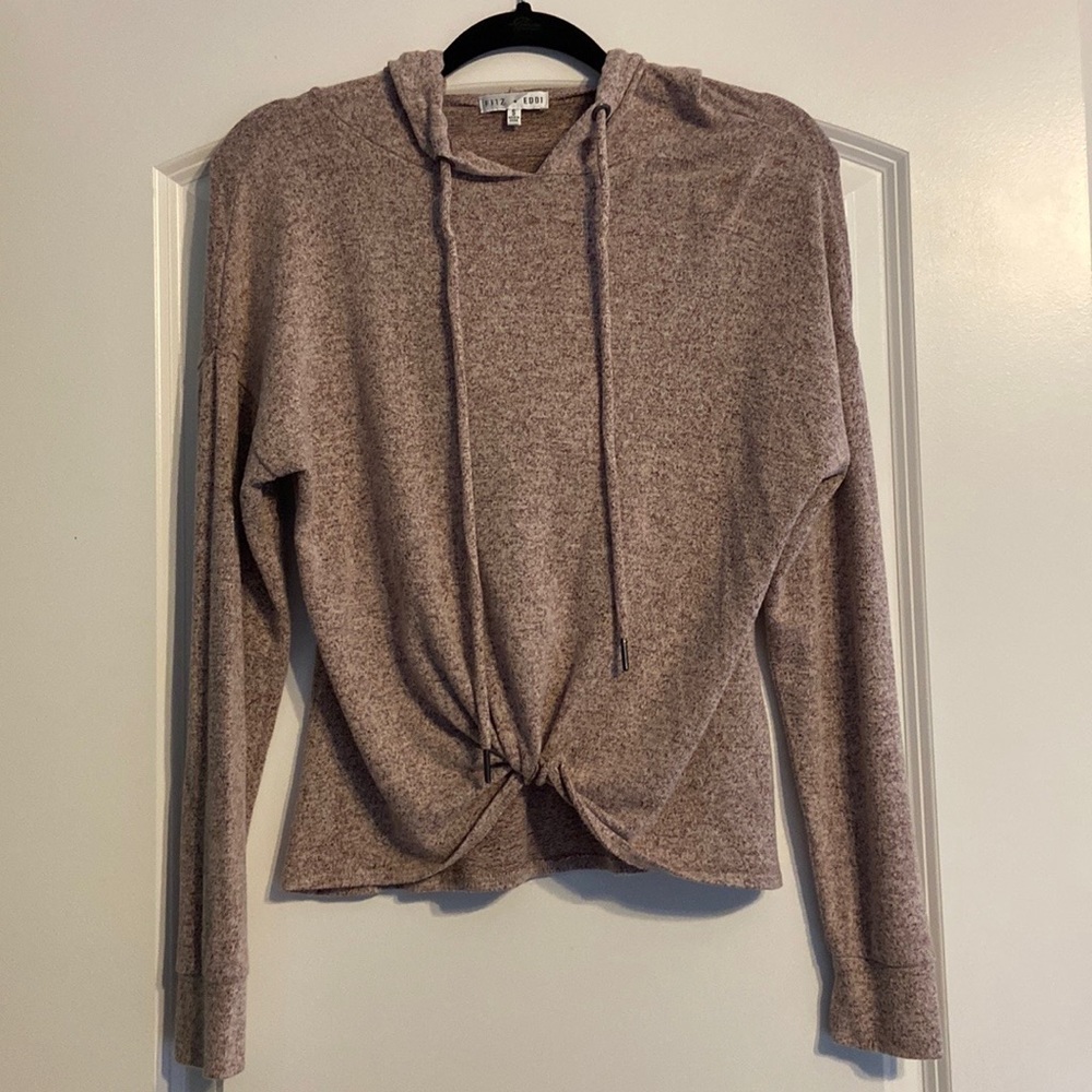 Fitz + Eddi Long Sleeve Top with Hood